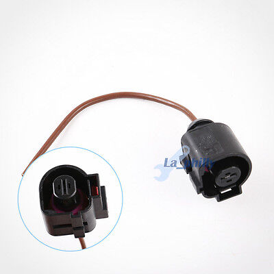 2 PIN Connector Plug Pigtail HARNESS 4B0971832 for VW AUDI Skoda Seat