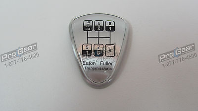 18 Speed Pattern Medallion for Eaton Fuller transmission shift knob or SKRS
