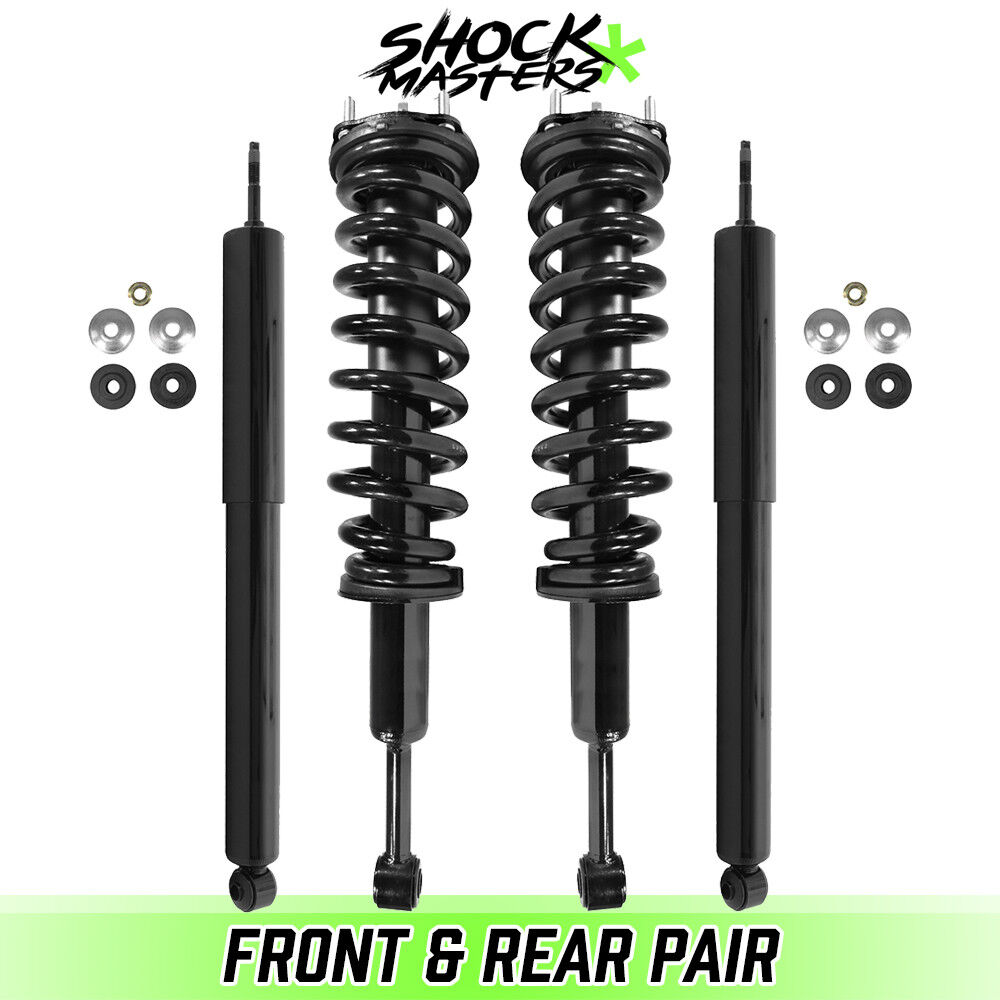 Front Quick Complete Struts w/ Springs & Rear shocks for 2007-2020