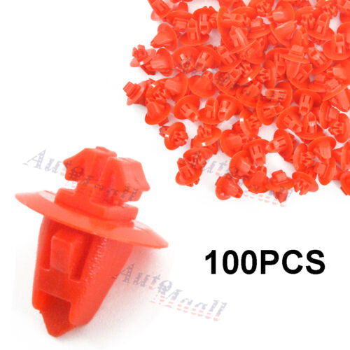 100pcs Mudguard Fender Flare Hood Retainer Clips For Toyota Tundra Land