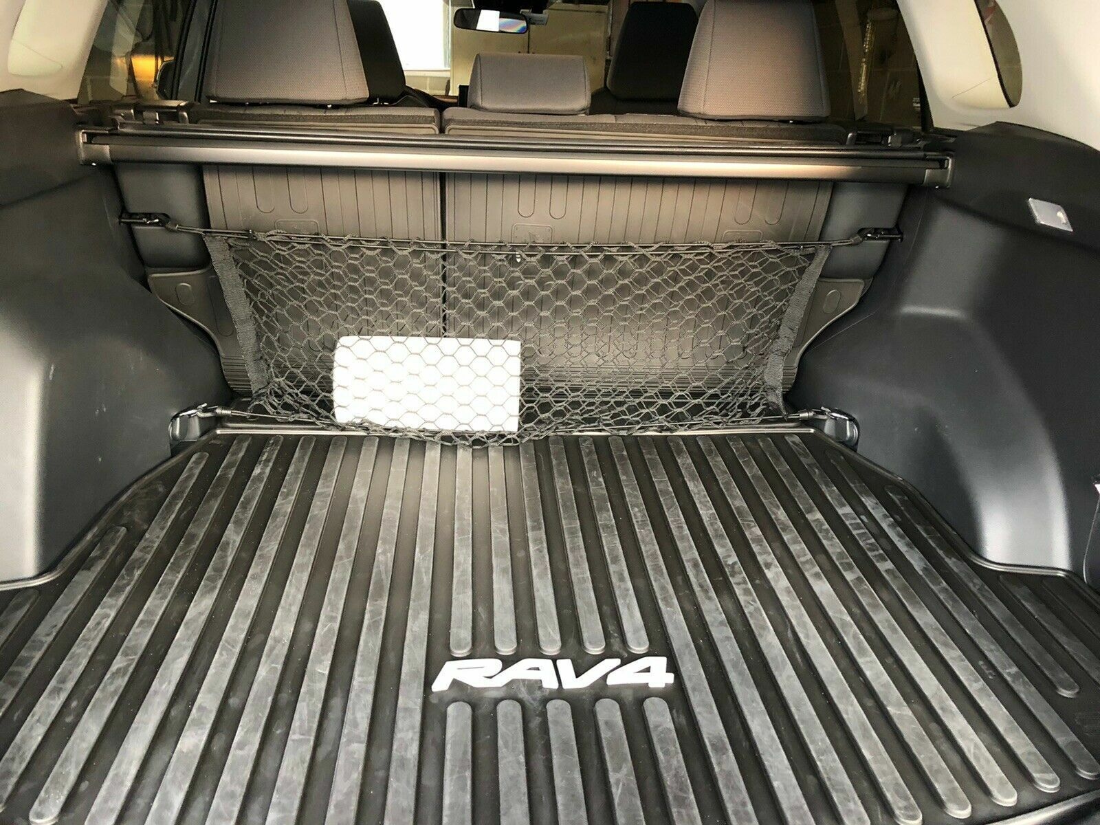 Rear Trunk Rear Seats Envelope Style Cargo Net for TOYOTA RAV4 2019