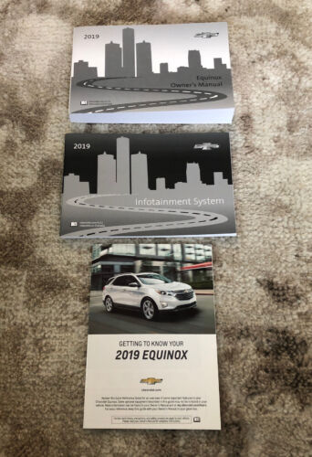 2019 Chevy Chevrolet Equinox Owners Manual With Navigation OEM Free Shipping
