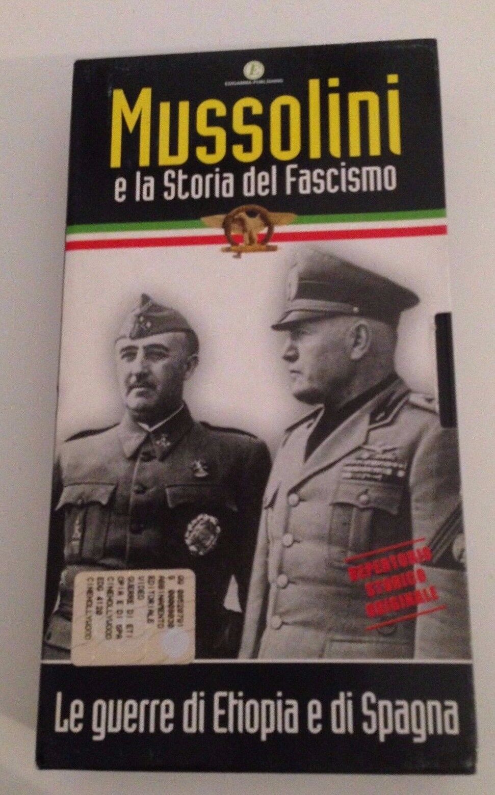 FILM VHS Mussolini e la storia del fascismo Le guerre di Etiopia di ...