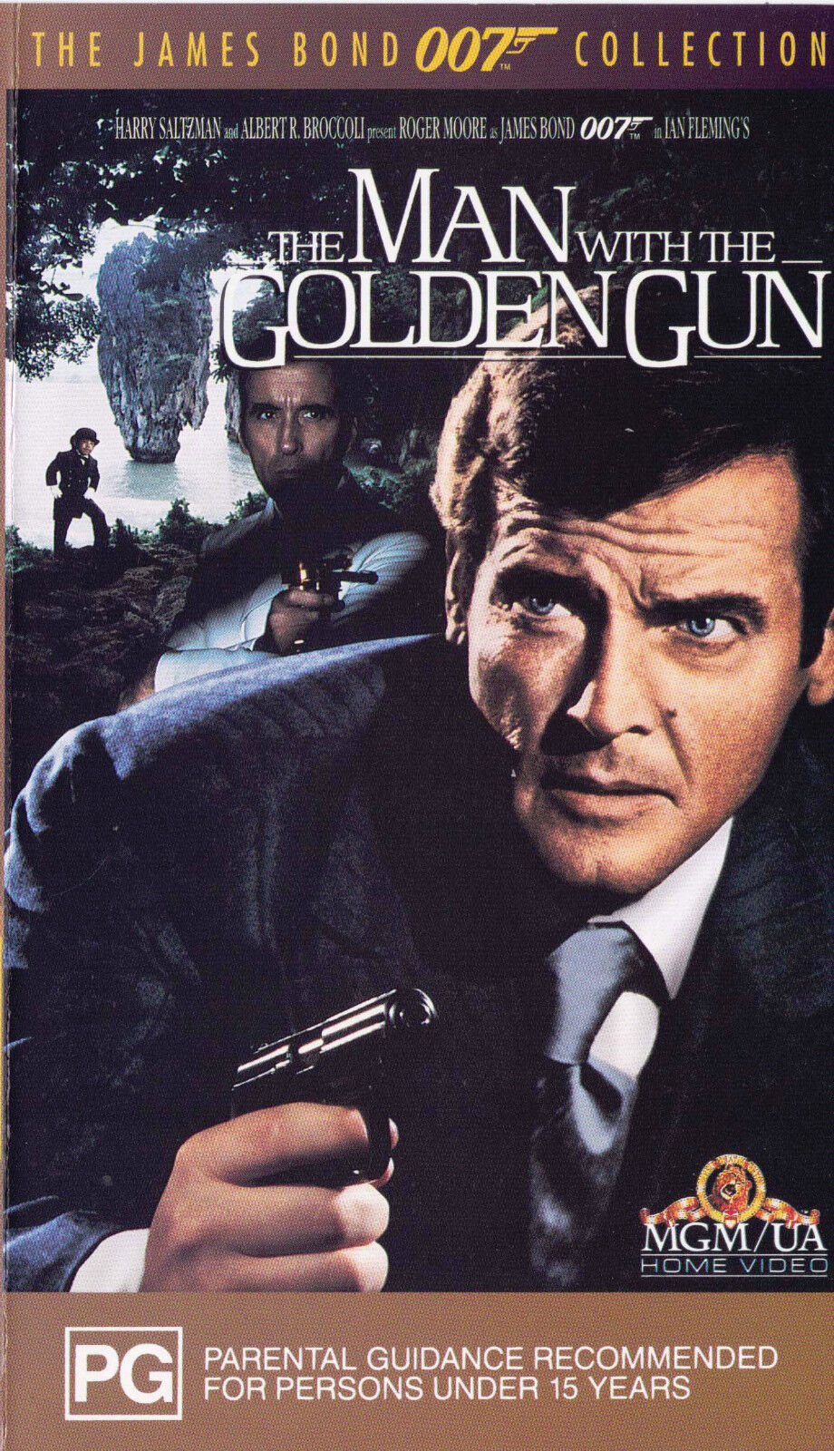 JAMES BOND 007 The Man With The Golden Gun - Video VHS Pal SirH70