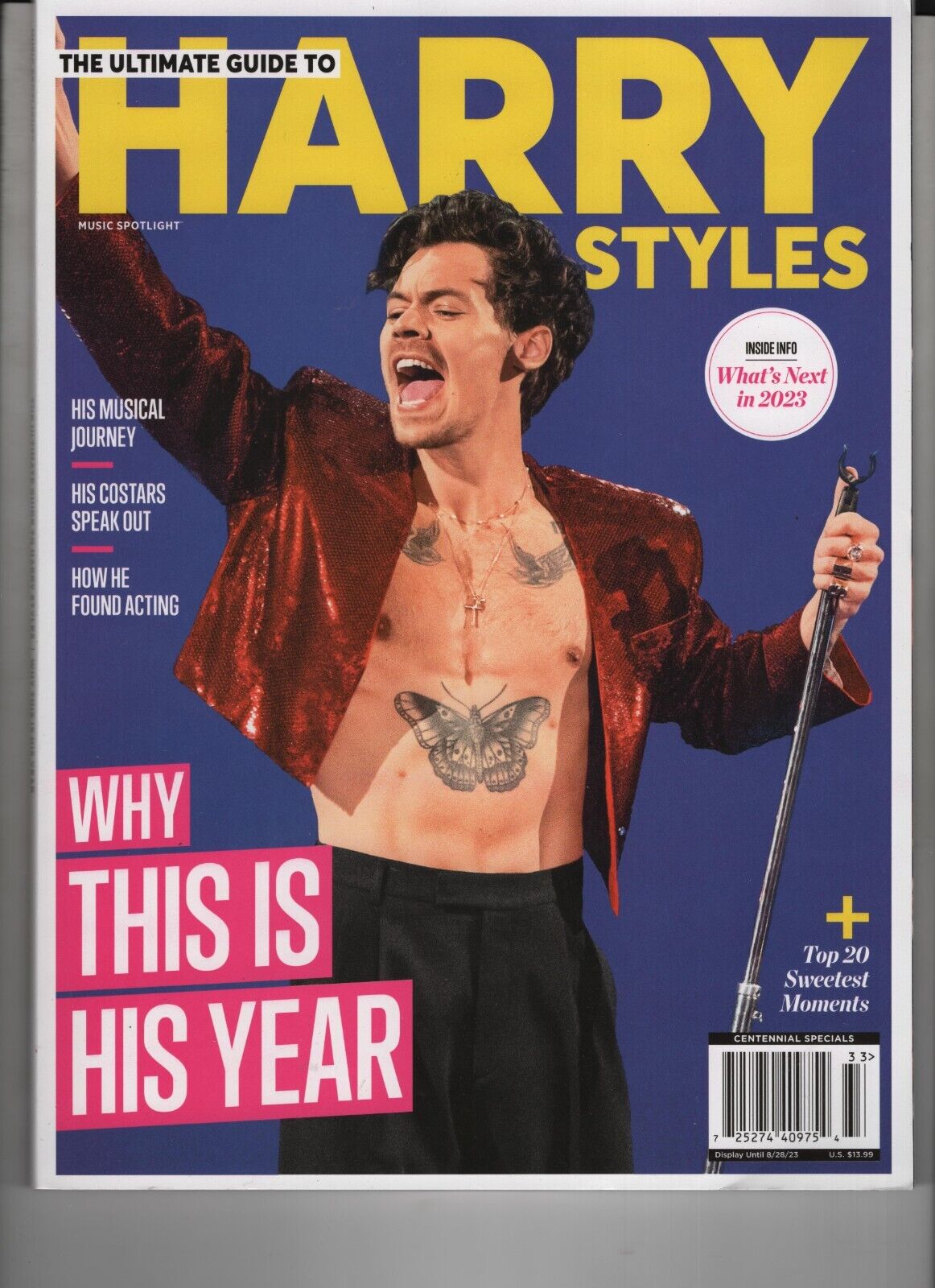 ULTIMATE GUIDE TO HARRY STYLES CENTENNIAL MAGAZINE 2023 A360 MEDIA