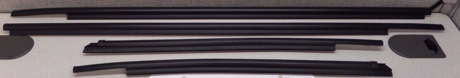 2007-2018 Toyota Tundra DCB Outer Door Belt Moulding 4pc Weatherstrips
