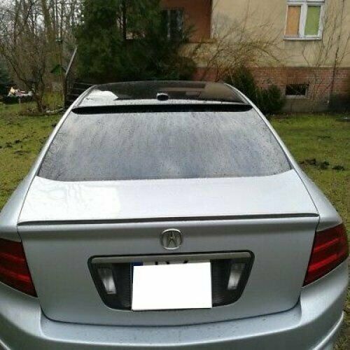 Painted BRS Type PUF Rear Window Roof Spoiler Wing For 2004-2008 Acura TL Sedan