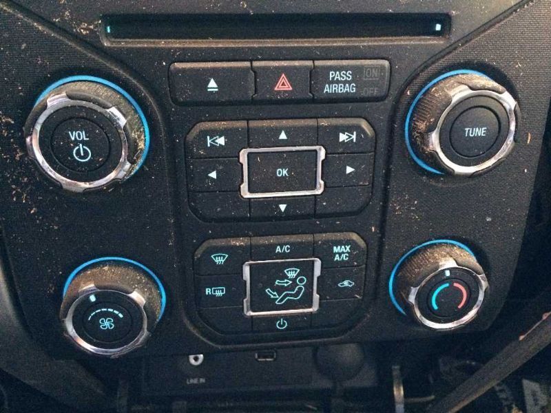Heat A/C Control Panel Ford Bezel OEM Console Faceplates F150 Dash Radio