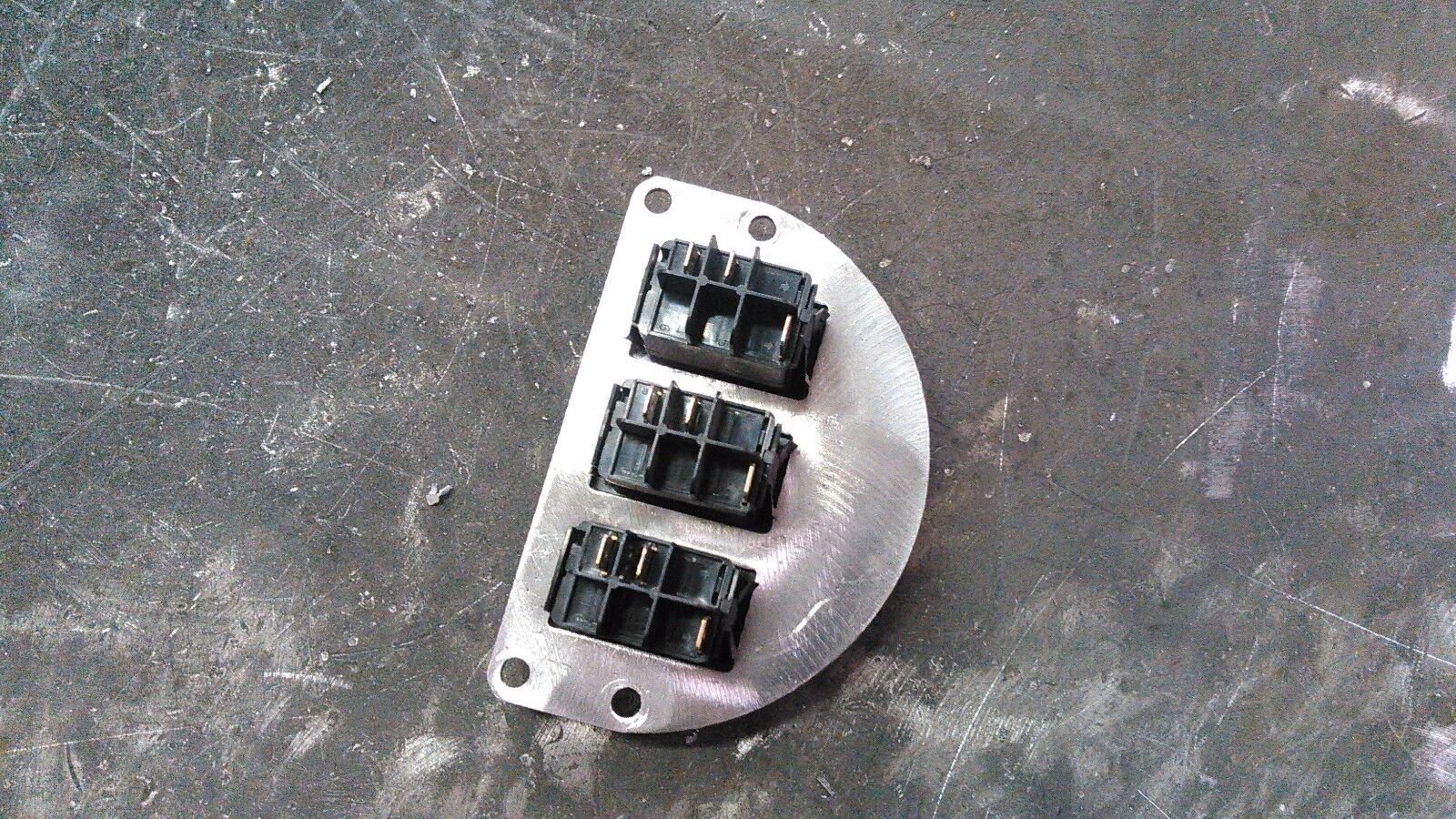 Fits 1997-2001 Jeep Cherokee XJ ashtray switch panel For 3 rocker switches.